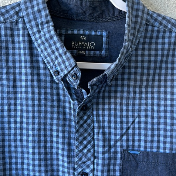Buffalo Men’s Sacermot Long Sleeved Button Down Shirt Size XXL - Picture 2 of 6